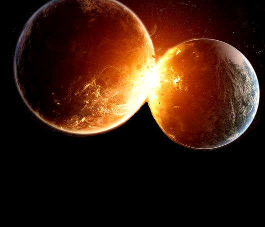 Pinterest planets colliding