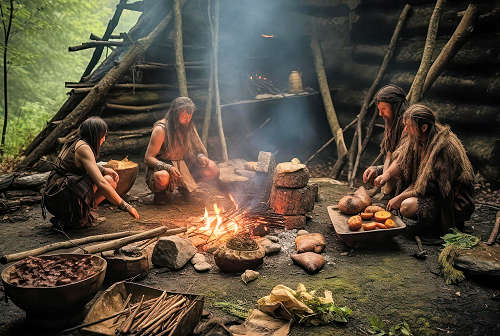 Stone age shelter by Franz26 Pixabay